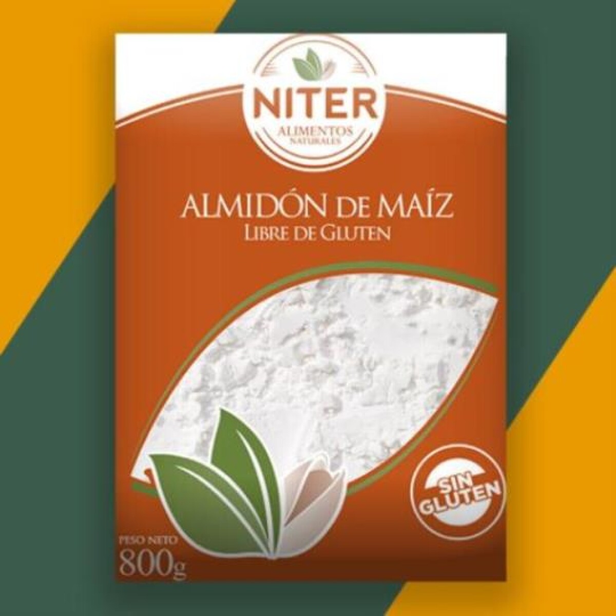 NAT-ALMIDON DE MAIZ S/GLUTEN NITER 800G 