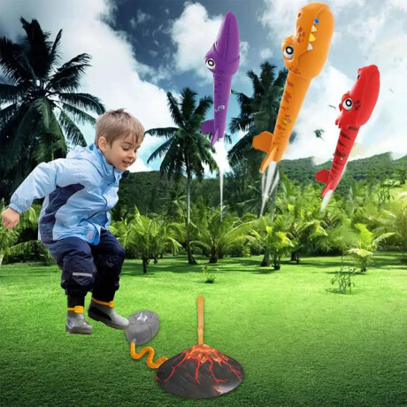 Juego para lanzar dinosaurios Sc