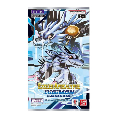 Digimon Card Game Booster - Exceed Apocalypse [Inglés] Digimon Card Game Booster - Exceed Apocalypse [Inglés]