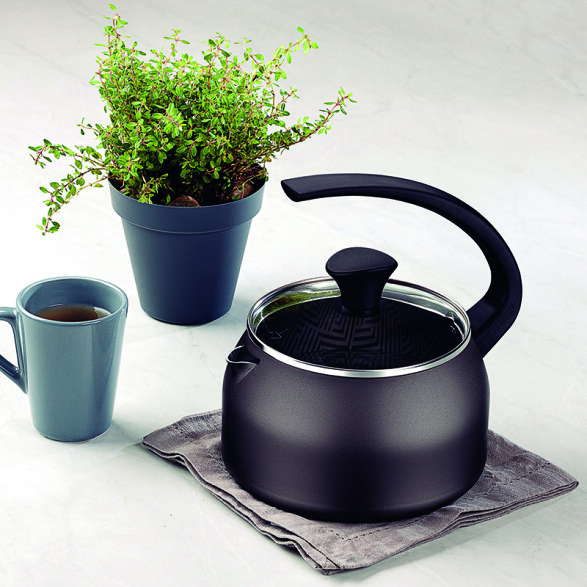 Caldera negra modelo "PARIS TEXTURE" 1,9Lt. -TRAMONTINA TR5885