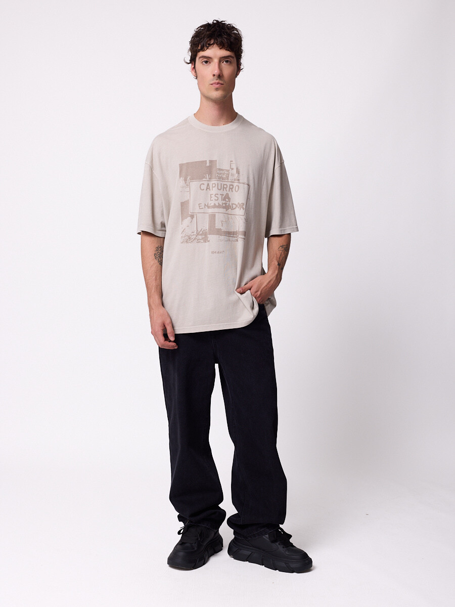 T-SHIRT RAEF DIXIE Hueso