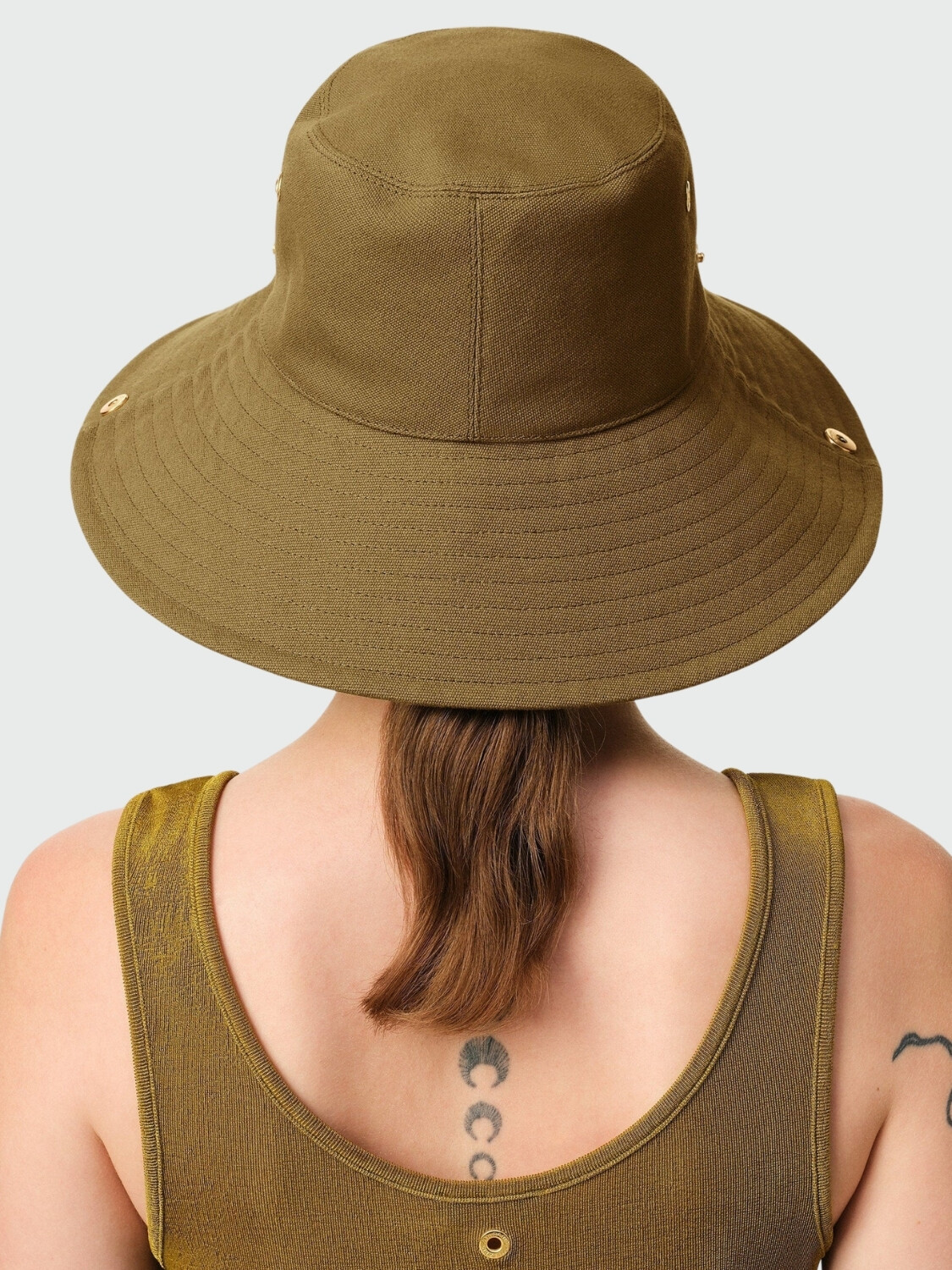 AMI PARIS - Sombrero Cuore de Algodón Alta Automática