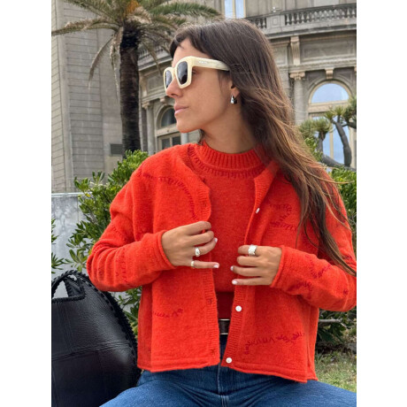 Cardigan Cardi Red