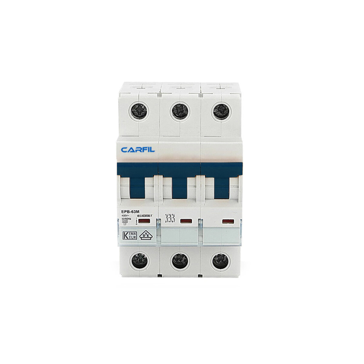 Llave térmica EPB-63M MCB 3P 63A 4.5kA - CF2363X 