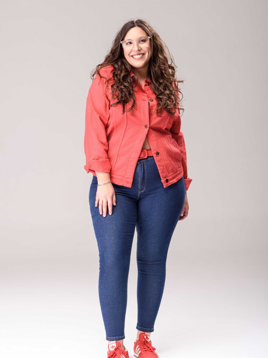 Campera Violet Rojo