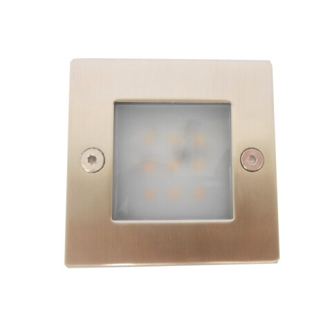 Luminaria de embutir cuadrada de pared neutra IP44 WA0716