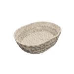 PANERA OVAL 29X24X8CM JACINTO DE AGUA BLANCO PANERA OVAL 29X24X8CM JACINTO DE AGUA BLANCO