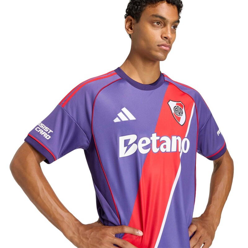 Camiseta adidas River Plate Tercer Uniforme 2026 Purple
