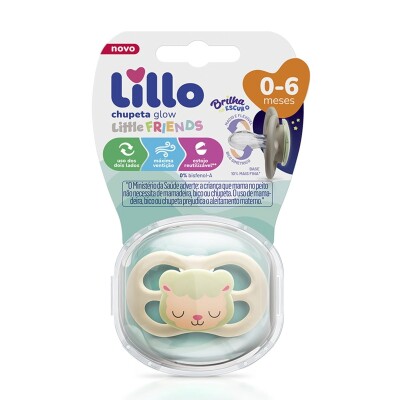 Chupete Lillo Little Friends Silicona 0 A 6 M. Neutro Chupete Lillo Little Friends Silicona 0 A 6 M. Neutro