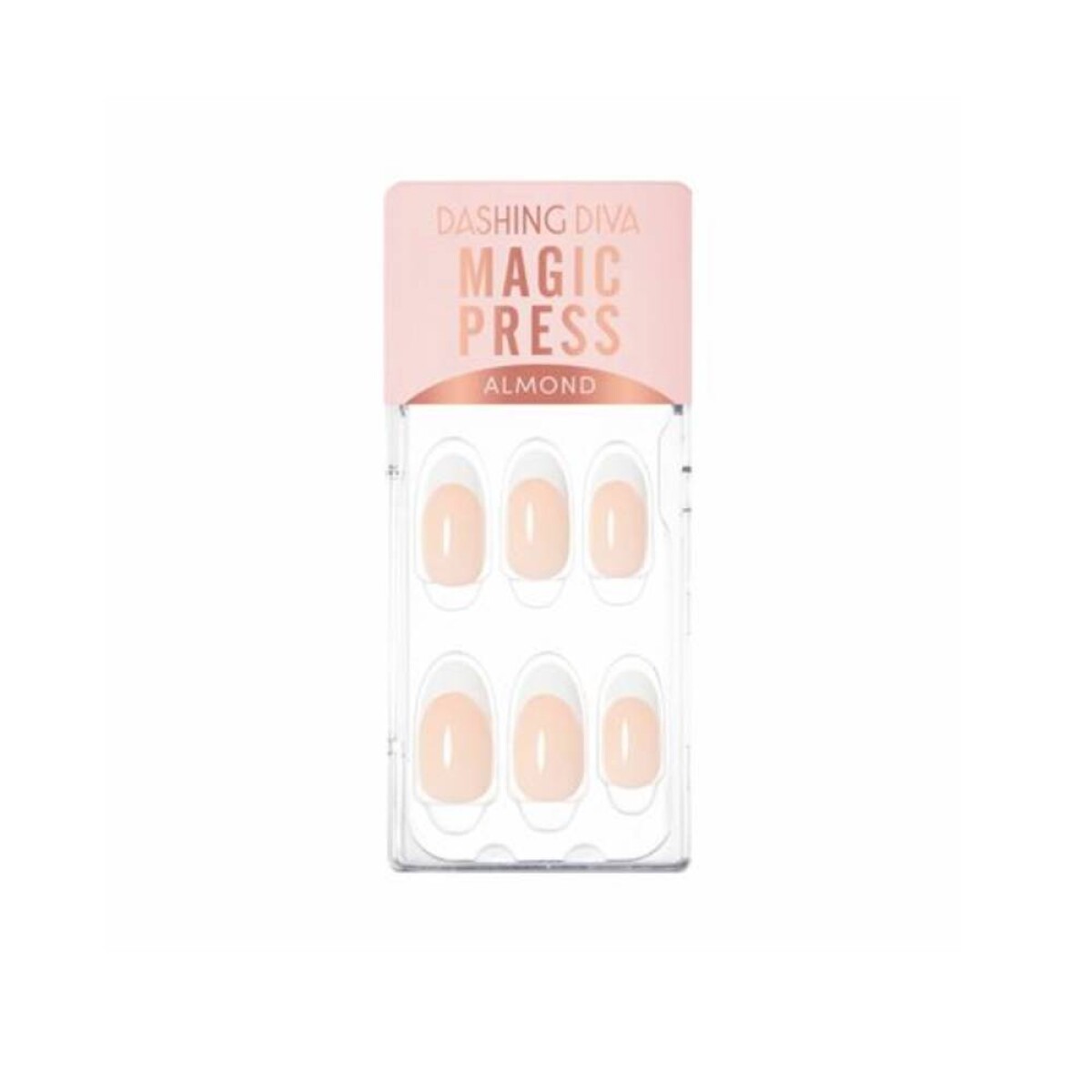 Uñas Postizas Dashing Diva Magic Press Clear Fren 