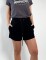 Short de algodon Tini Negro