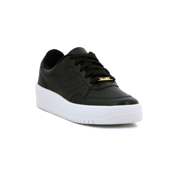 Championes Vizzano Mujer Casual Negro-blanco