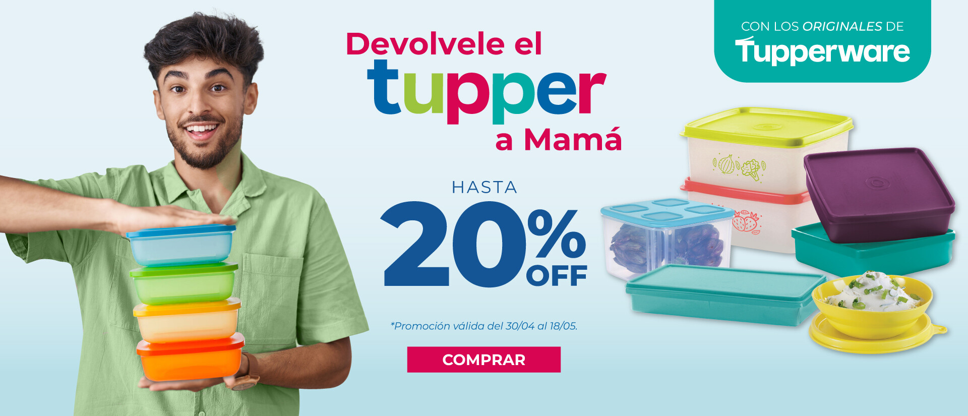 DEVOLVELE EL TUPPER A MAMÁ