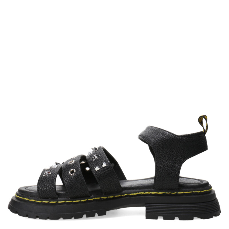 Sandalia de Niña Mini Miss Carol KOIDE con tachas Negro