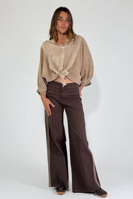PANTALON KEILA Marron