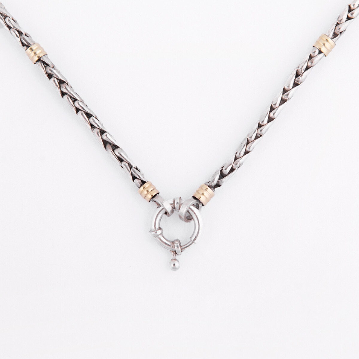 Cadena Demetria N°2 - Plata y Oro 