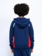 HOODIE DOLMAN Nacional Junior Azul Marino, Rojo