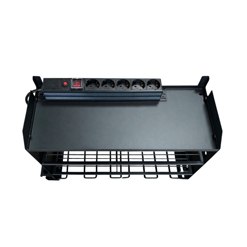 Organizador Herramientas Soporte Pared Estantes Taladros Negro Organizador Herramientas Soporte Pared Estantes Taladros Negro