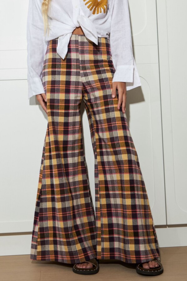 Pantalon escocés Uva