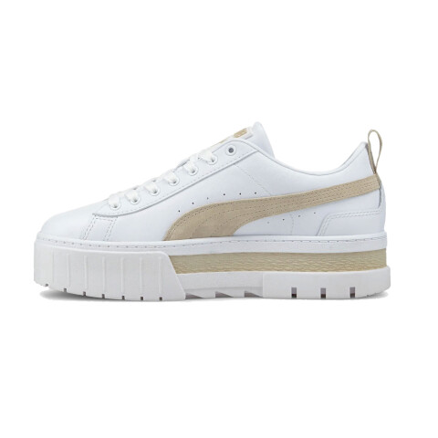 Championes Puma Mayze White/beige