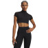 Vanish Elite Crop SS-RED BLK-008
