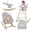 Silla de comer 4 en 1 LIONELO dalia set Silla de comer 4 en 1 LIONELO dalia set