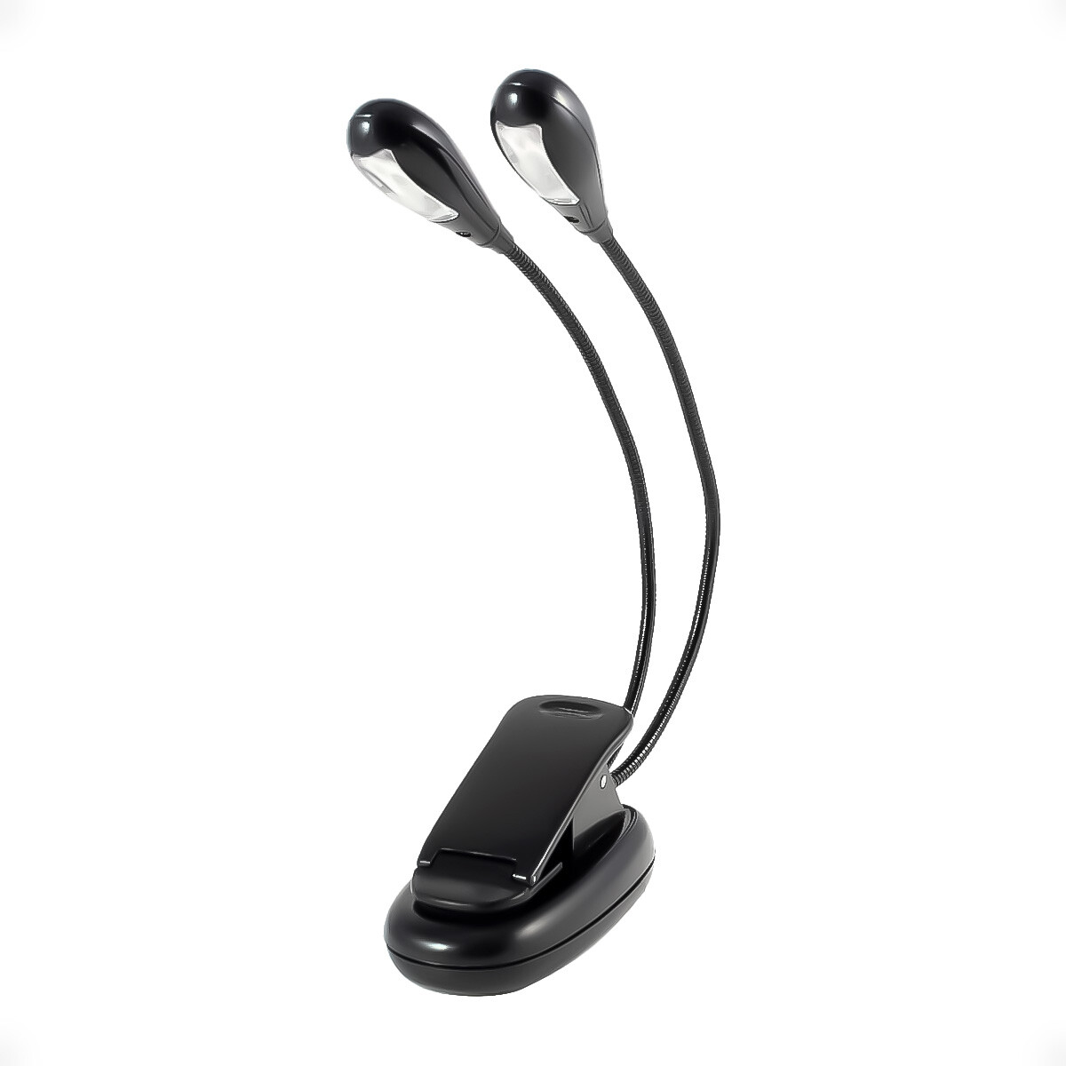 Lampara Led Doble Con Pinza Para Lectura 