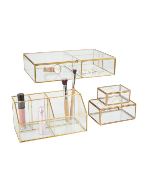 Organiz maquillaje VIKEN A9,5xL18xA5/9cm Organiz maquillaje VIKEN A9,5xL18xA5/9cm