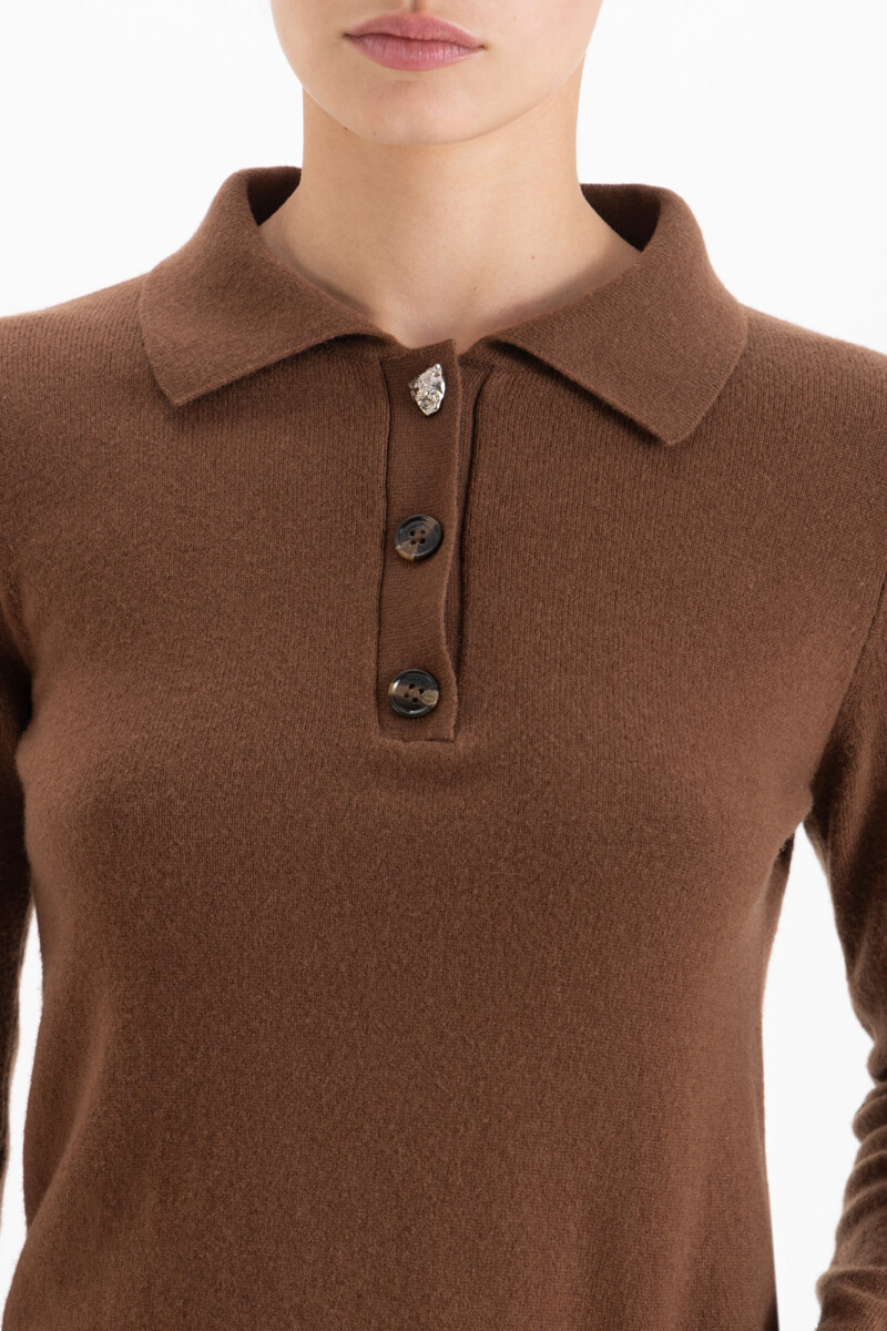 SWEATER ANYA Marron