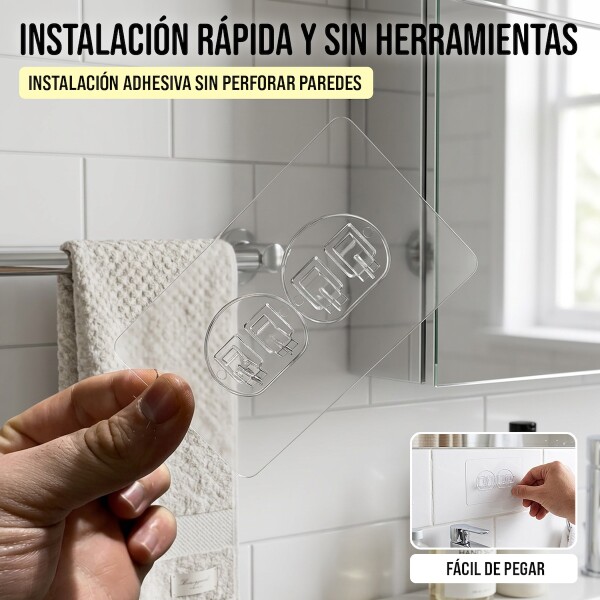 Set X2 Estantes Esquinero Organizador Baño Ducha Y Adhesivos Linea Premium Imback Color Plateado Set X2 Estantes Esquinero Organizador Baño Ducha Y Adhesivos Linea Premium Imback Color Plateado