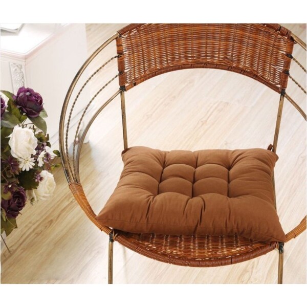 Almohadon Decorativo Poliester Algodón Super Cómodos X4 Color Variante MARRON