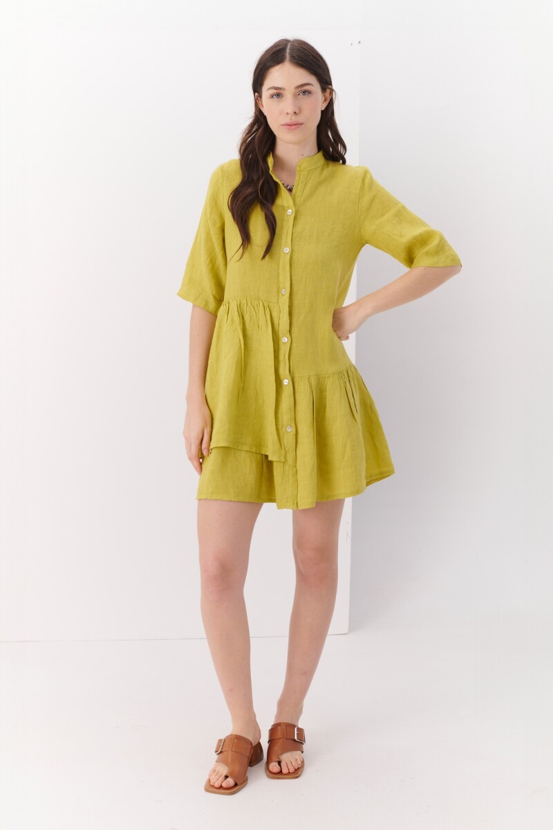 VESTIDO LINO STEP LIMA