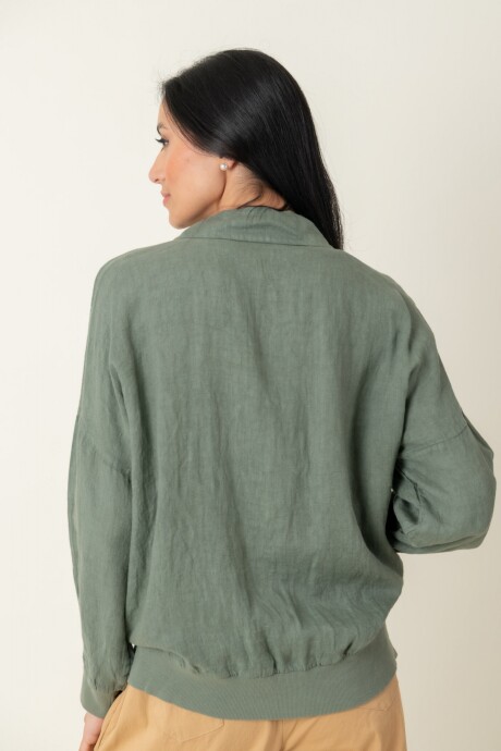 CAMPERA CASSIA Verde seco