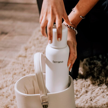 Termo Terrano 750ML Premium Slim BLANCO