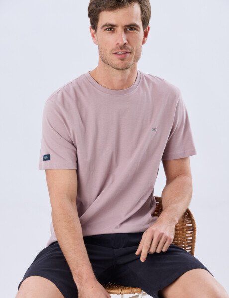 REMERA BÁSICA DE ALGODÓN Lila