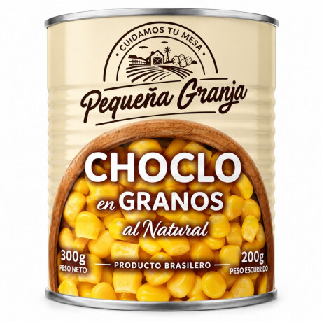 CHOCLO EN GRANO PEQUEÑA GRANJA LATA 300G CHOCLO EN GRANO PEQUEÑA GRANJA LATA 300G