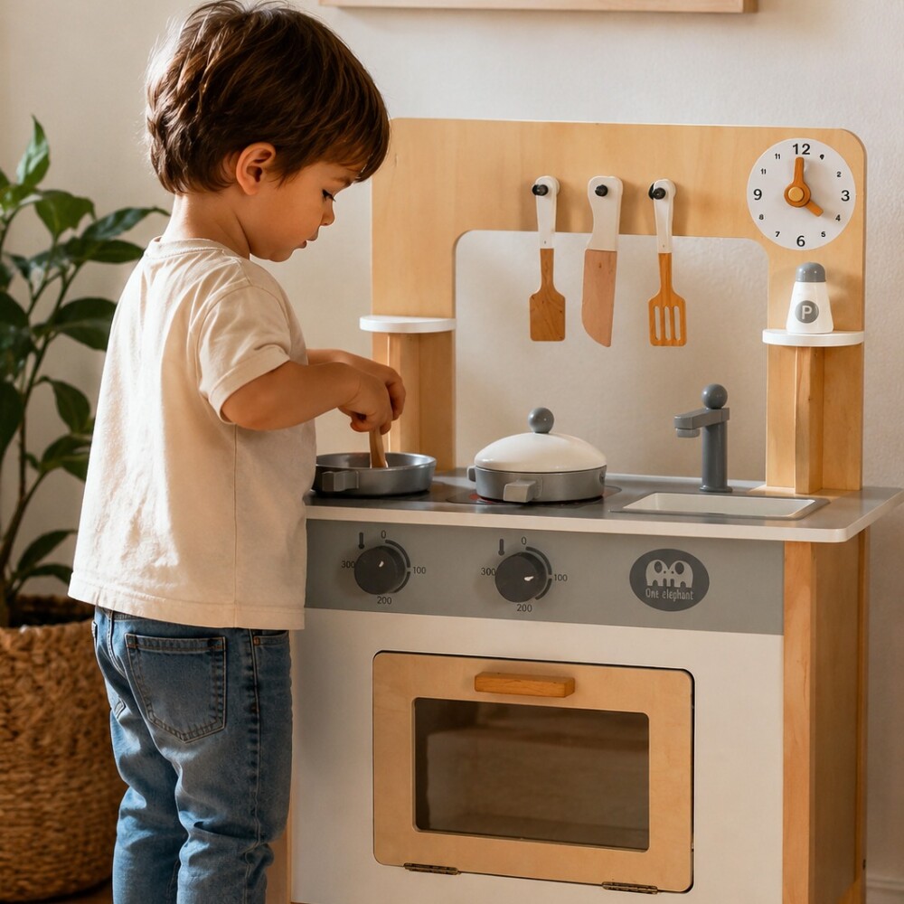 Cocina madera SOBEBEAR gris Cocina madera SOBEBEAR gris