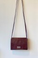 Cartera Gala Crocco Bordeaux