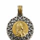 Medalla combinada Virgen niña Medalla combinada Virgen niña