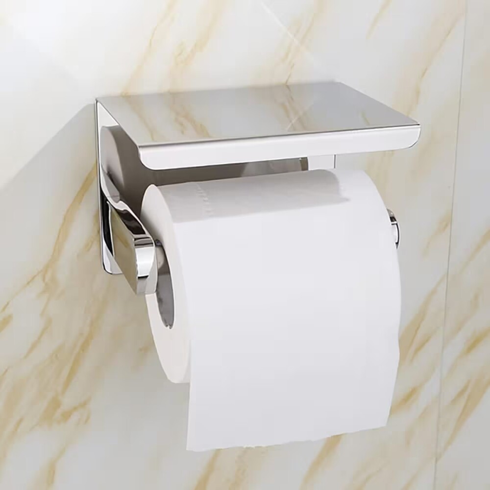 Portarrollo autoadhesivo Cromo GC Portarrollo Autoadhesivo Cromo Gc