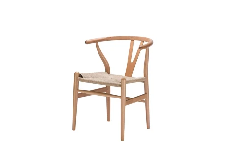 Silla WISHBONE en Madera Natural