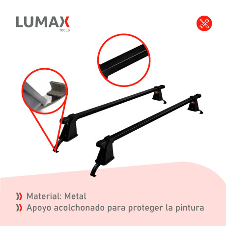 Barras De Techo Para Auto Gran Resistencia Y Calidad Sin Gotero Negro