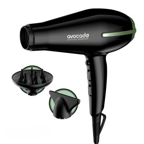 Secador Gama Avocado + boquilla y difusor motor AC 2200W Secador Gama Avocado + boquilla y difusor motor AC 2200W