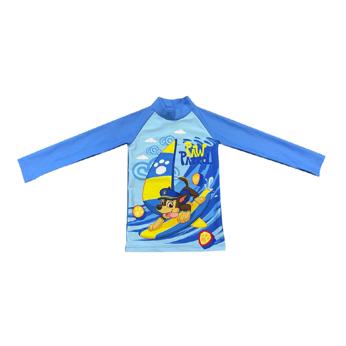 Remera UV Malla Infantil Paw Patrol - CELESTE 