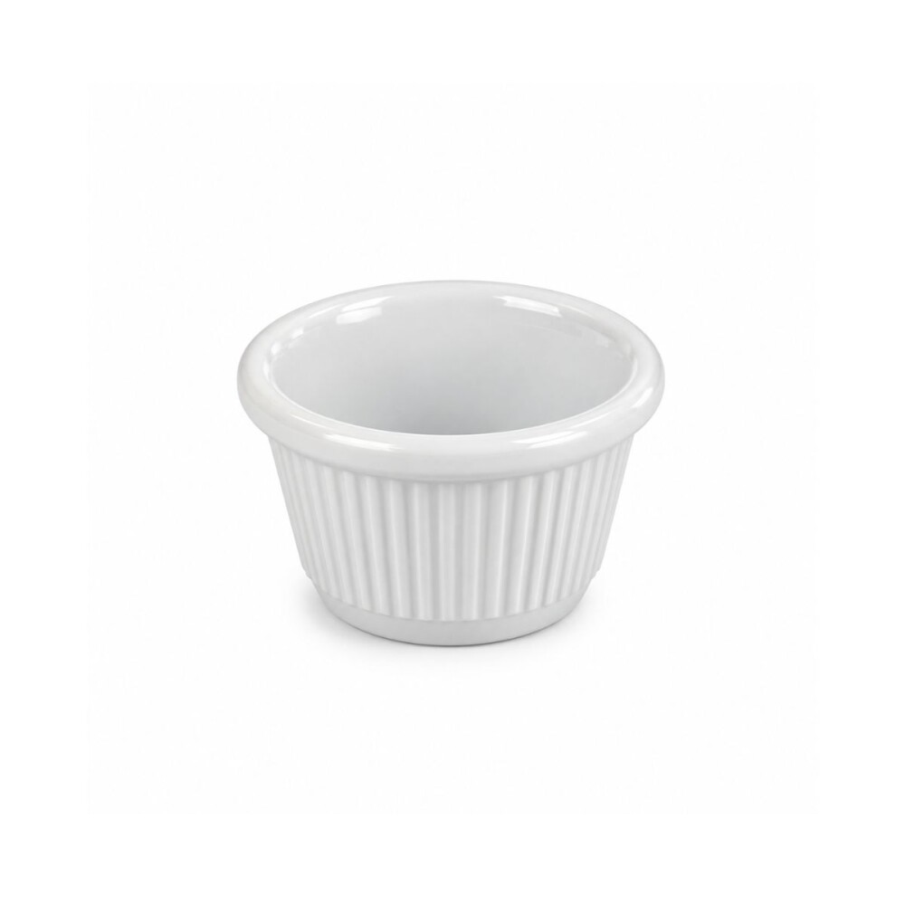 Dip ramekin melamina blanca 6x3.5 cm Dip ramekin melamina blanca 6x3.5 cm