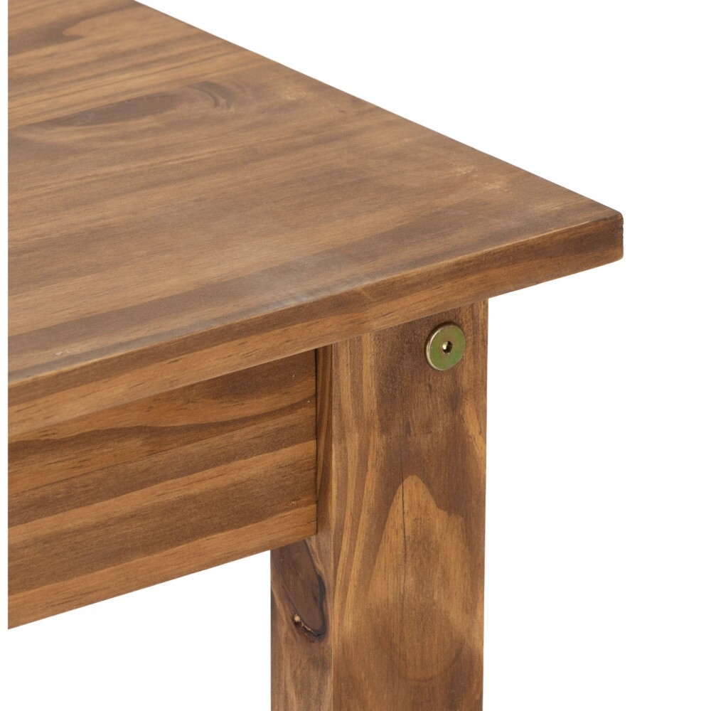 Juego de Comedor Lucia Plus 4 Sillas Madera Oscuro