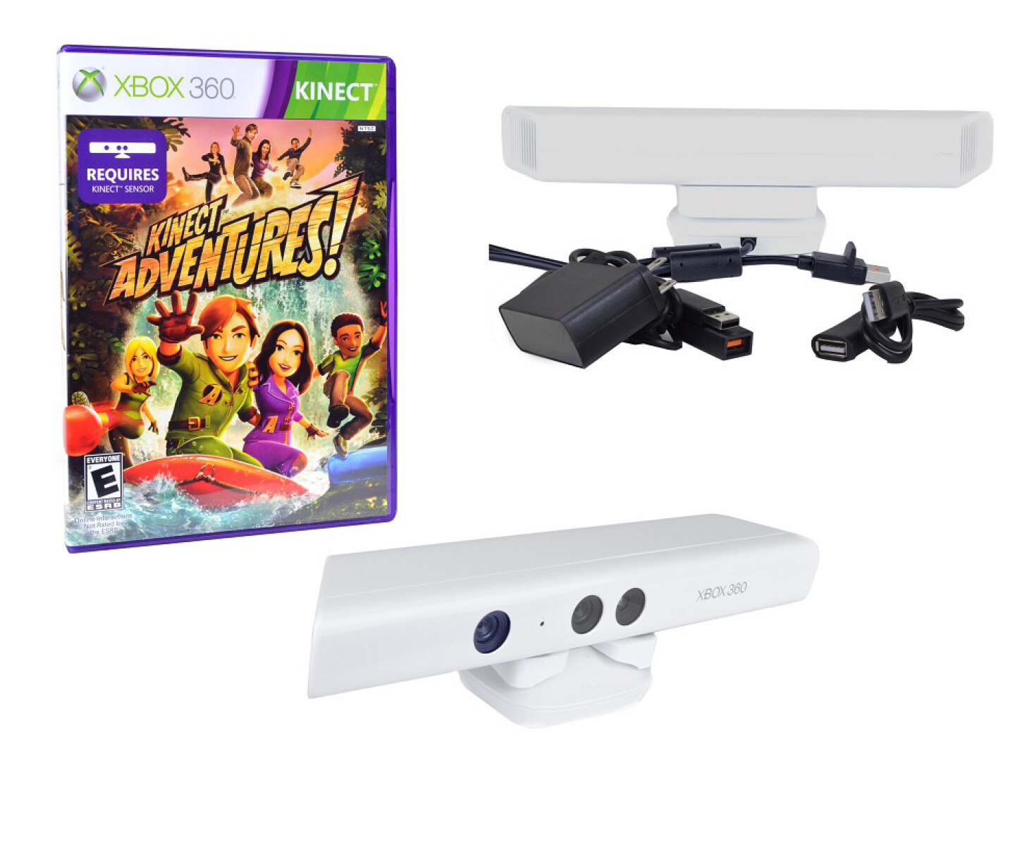 Kinect 3D Motion + Juego Kinect Adventures ! Blanca 