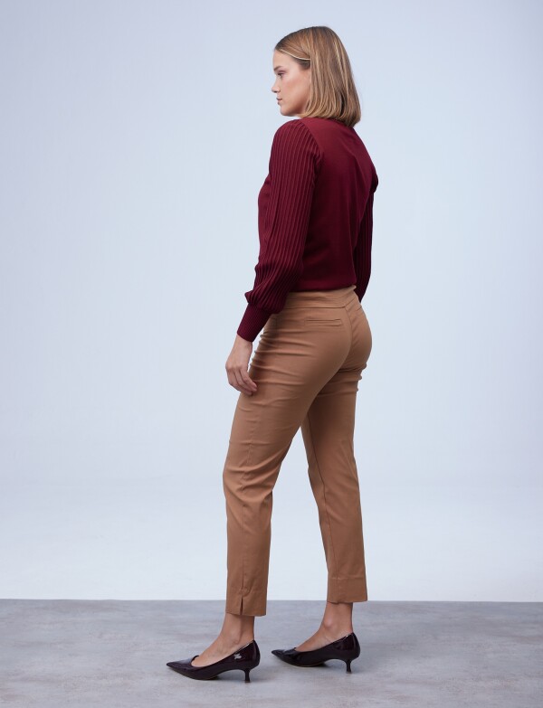 Pantalon Pull On BEIGE OSCURO