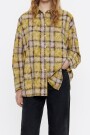 CAMISA OVERSIZE CUADROS Amarillo