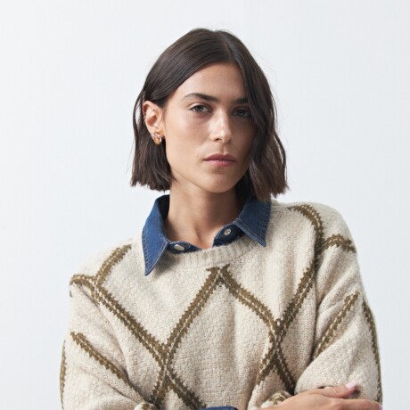 SWEATER LITAS Beige Melange